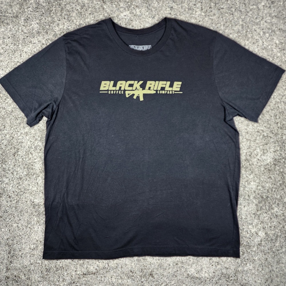 Black Rifle Coffee Company T-Shirt Mens XXL Graphic Logo Tactical Excellent